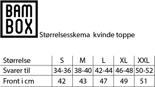 Bambus topp for kvinner